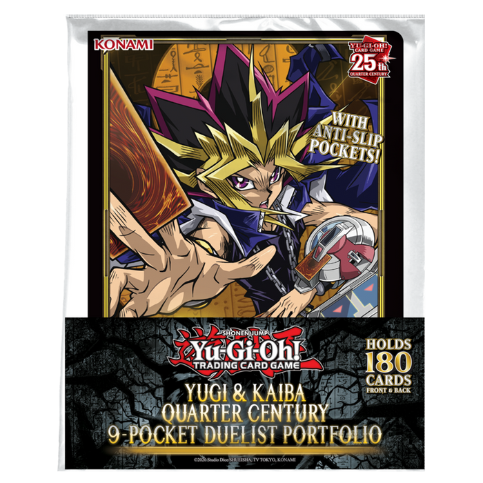 Yu-Gi-Oh! 9 Pocket Portfolio - Yugi & Kaiba Quarter Century