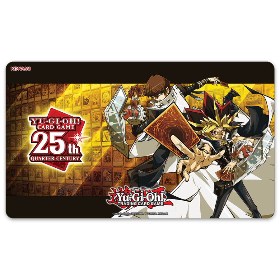 Yu-Gi-Oh! Playmat - Yugi & Kaiba Quarter Century