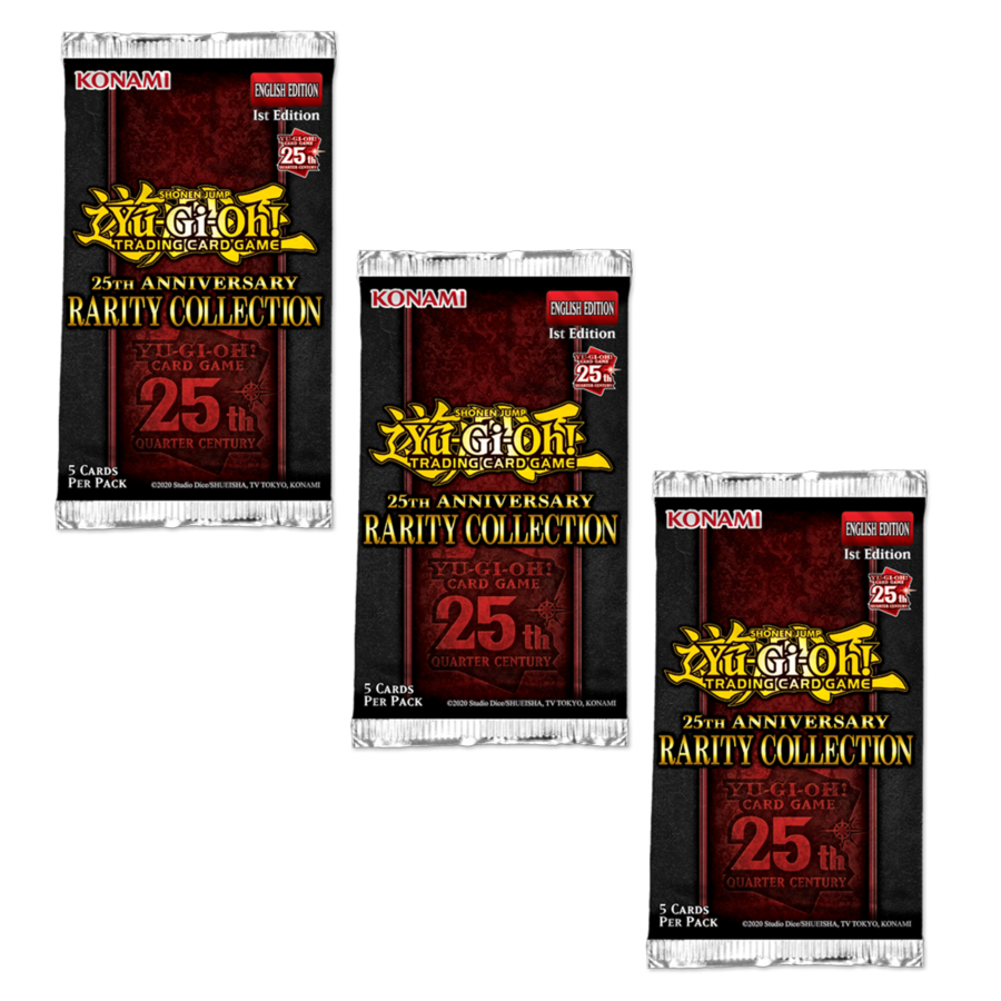 Yu-Gi-Oh! 25th Anniversary Rarity Collection 3 Pack