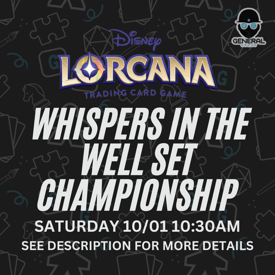 Lorcana Whispers in the Well Set Championship - Chirnside - 10th January