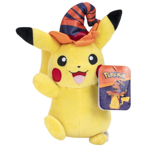 Pokemon: 8" Plush Halloween Pikachu (Witch)