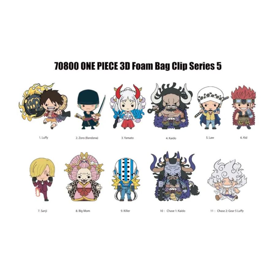 One Piece Bag Clips Series 5 (Blind Bag)