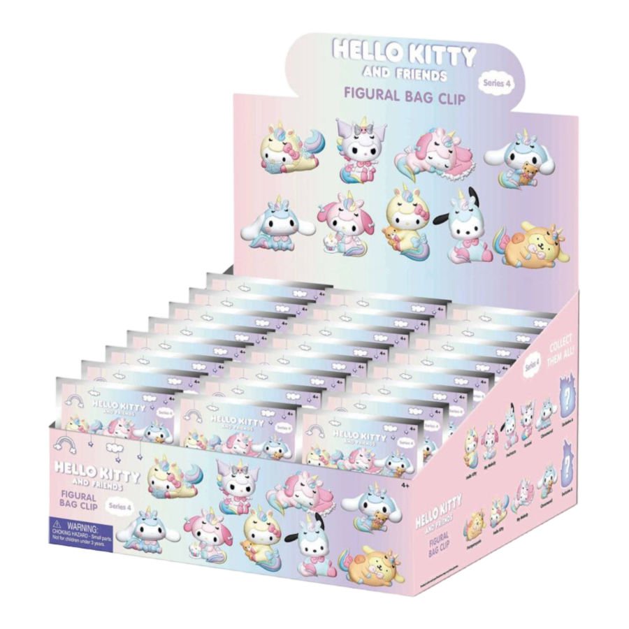 Hello Kitty - 3D Foam Bag Clips Series 4 (Blind Box)