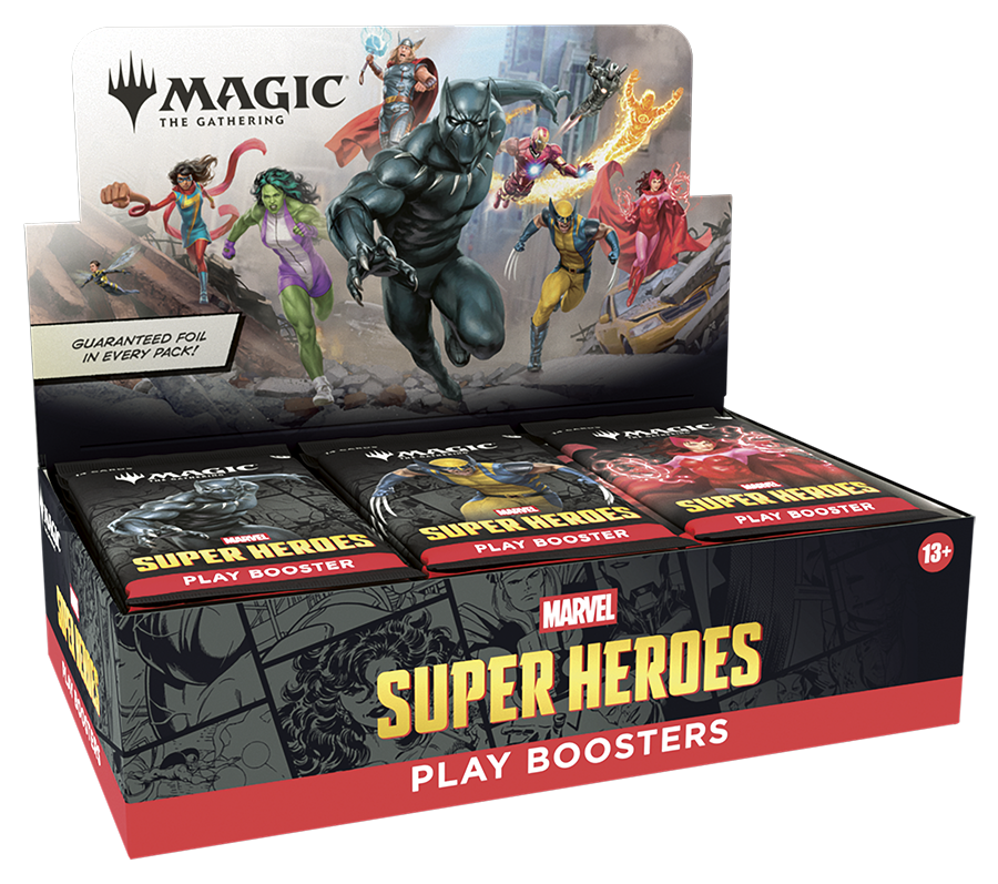 MTG: Marvel Super Heroes (Play Booster Display) - Preorder