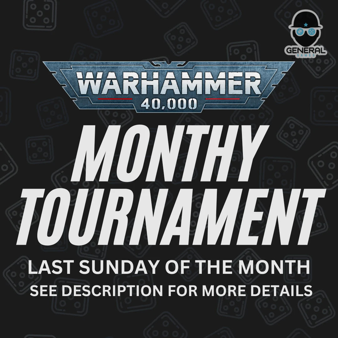 Chirnside Park Monthly Warhammer 40k Tournament - January 25th