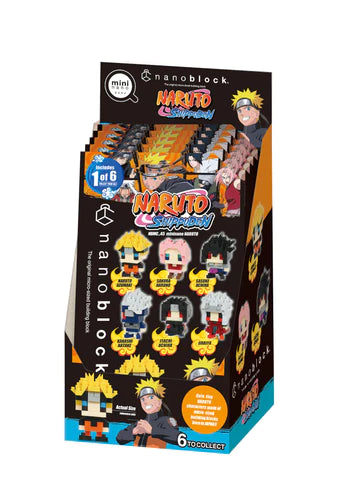 Nanoblock: Naruto Vol. 1 (6 Designs) - Blind Bag