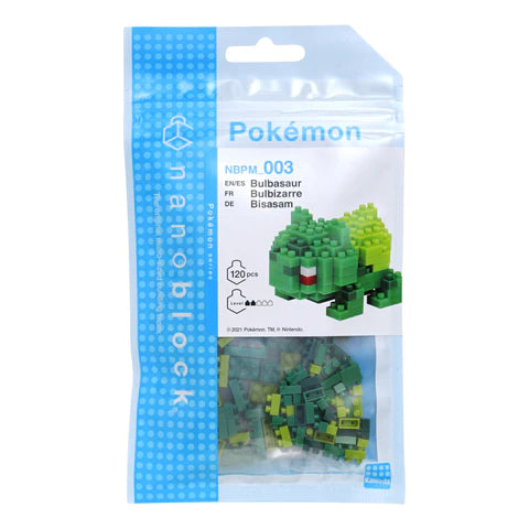 Nanoblock: Pokemon - Bulbasaur