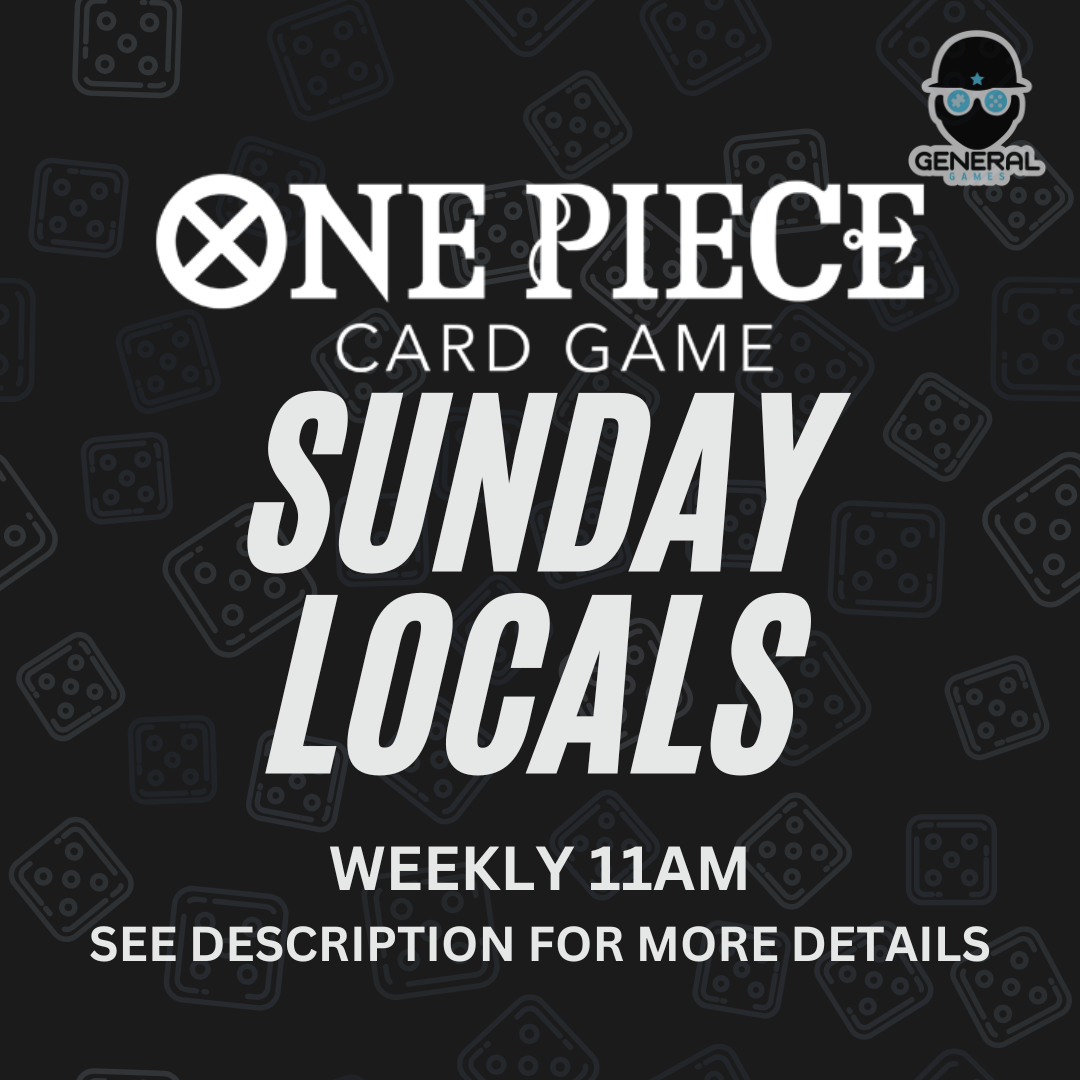 one piece tcg locals near me One Piece TCG - Sunday Locals