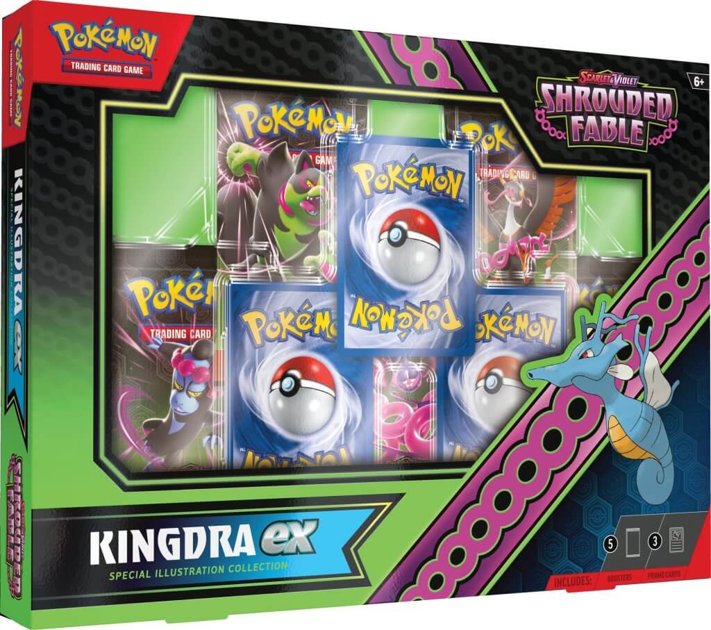 Pokemon: Scarlet & Violet 6.5 Shrouded Fable (Kingdra/Greninja ex Special Collection)