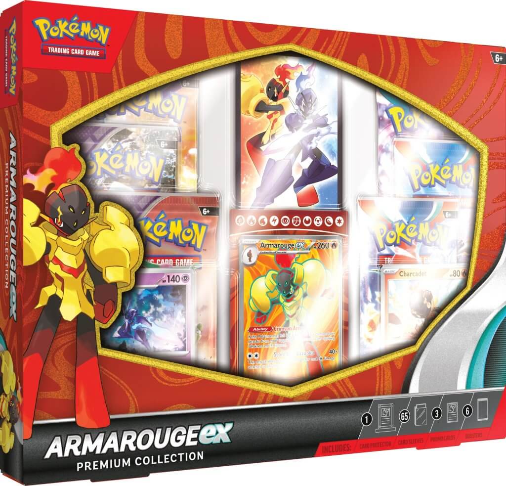 Pokemon: Armarouge ex Premium Collection General Games Pokemon: Armarouge ex Premium Collection General Games