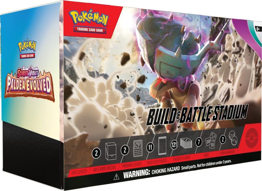 Pokemon: Scarlet & Violet 2 Paldea Evolved - Build & Battle Stadium