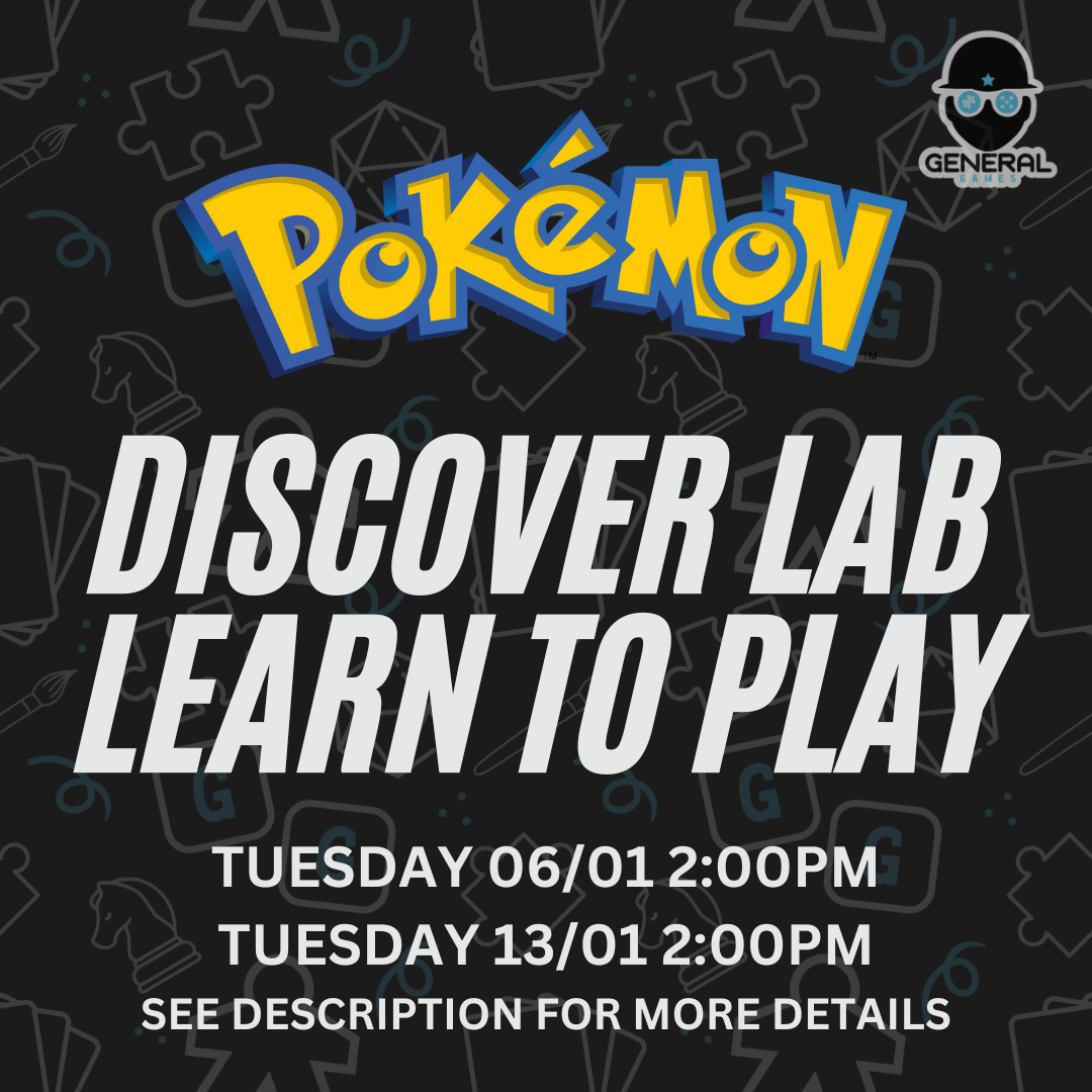 School Holidays Pokemon Discover Lab Learn to Play - Chirnside
