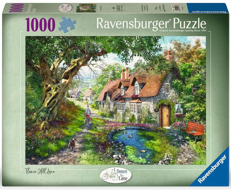 Ravensburger: Flower Hill Lane Puzzle 1000pc