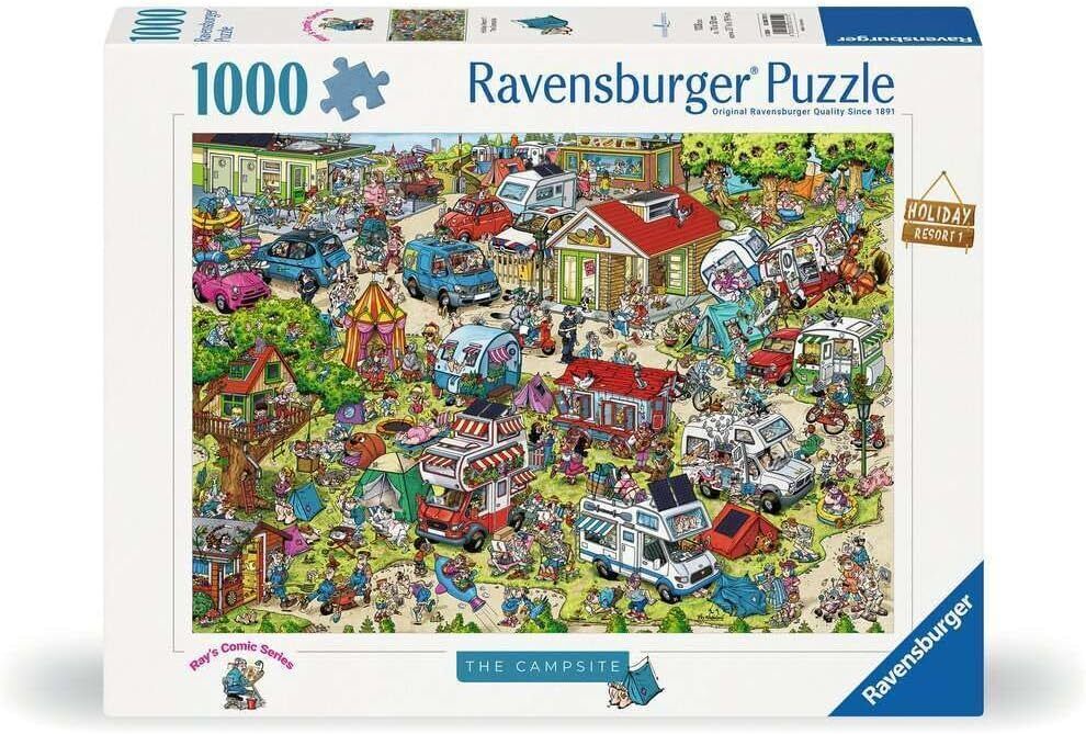 Ravensburger: Holiday Resort 1 - The Campsite 1000pc
