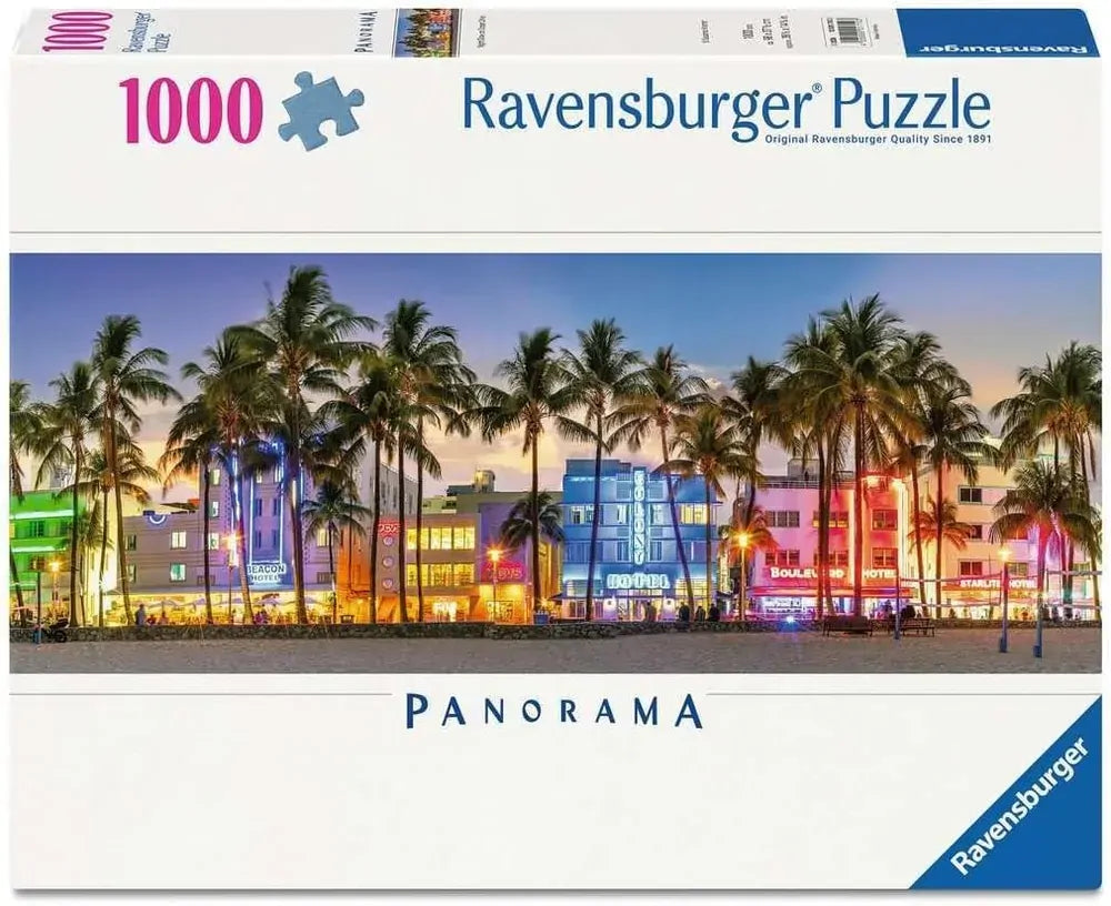 Ravensburger: Night Glow on Ocean Drive 1000pc