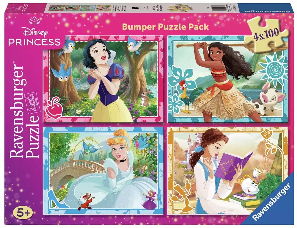 Ravensburger: Disney - Princess: Make Your Own Fairytale 4x100pc