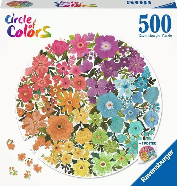 Ravensburger: Circle of Colors Flowers 500pc