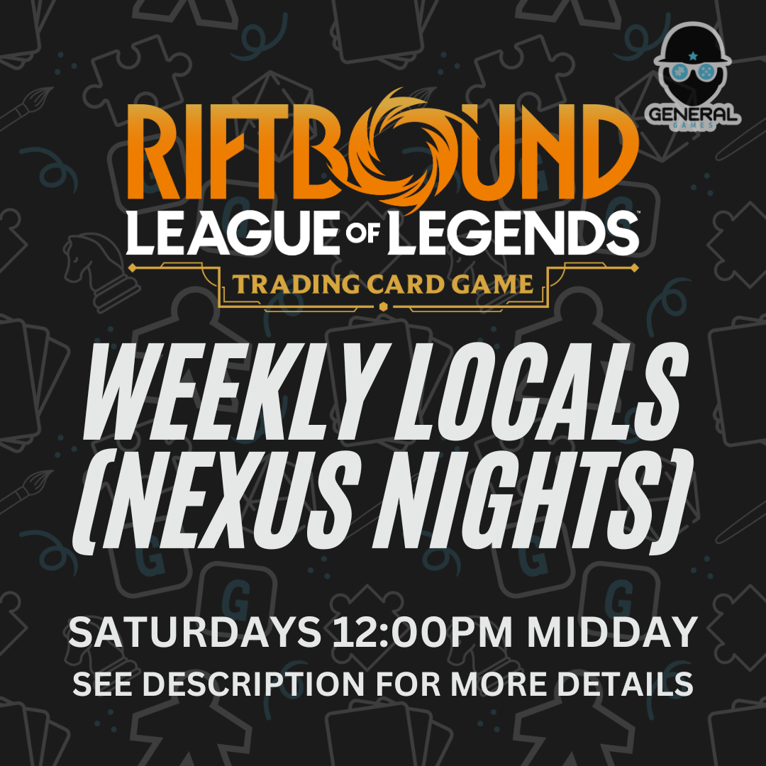 Riftbound - Saturday Locals (Nexus Nights) - December - Highpoint