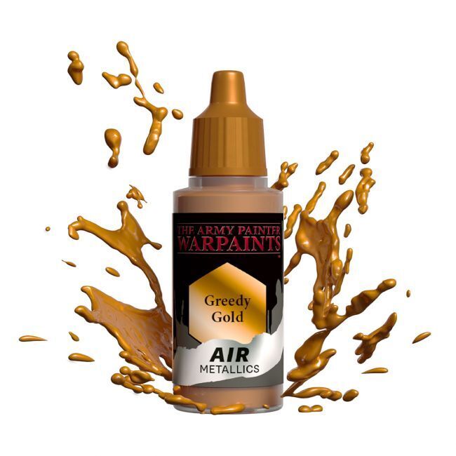 Army Painter: Warpaints Air 18ml Greedy Gold