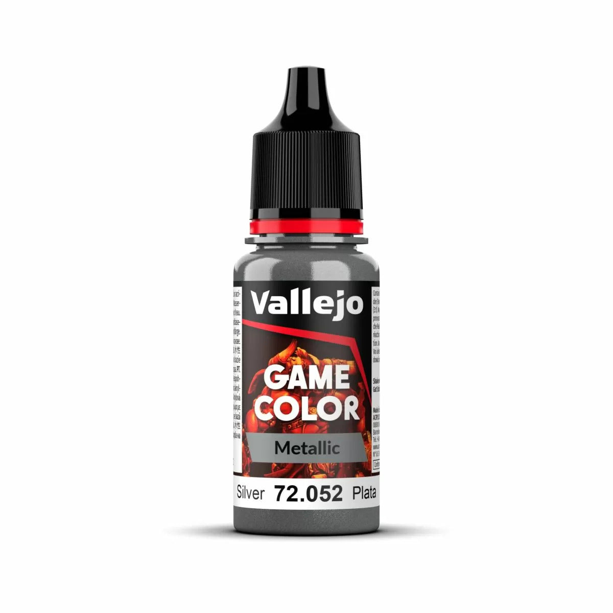 Vallejo: Game Colour Metal Silver 18ml