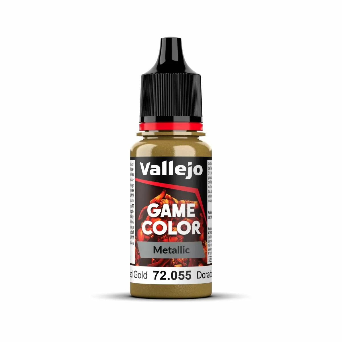 Vallejo: Game Colour Metal Polished Gold 18ml