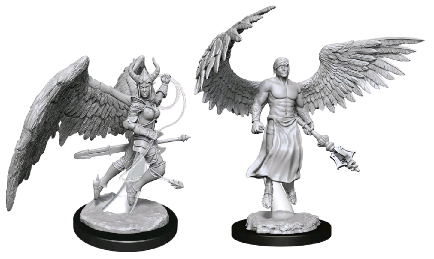 Nolzur's Marvelous Miniatures: Deva & Erinyes