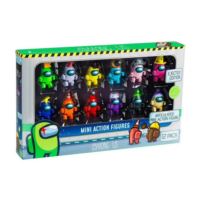 Among Us: Crewmate 12 Pack Mini Action Figures