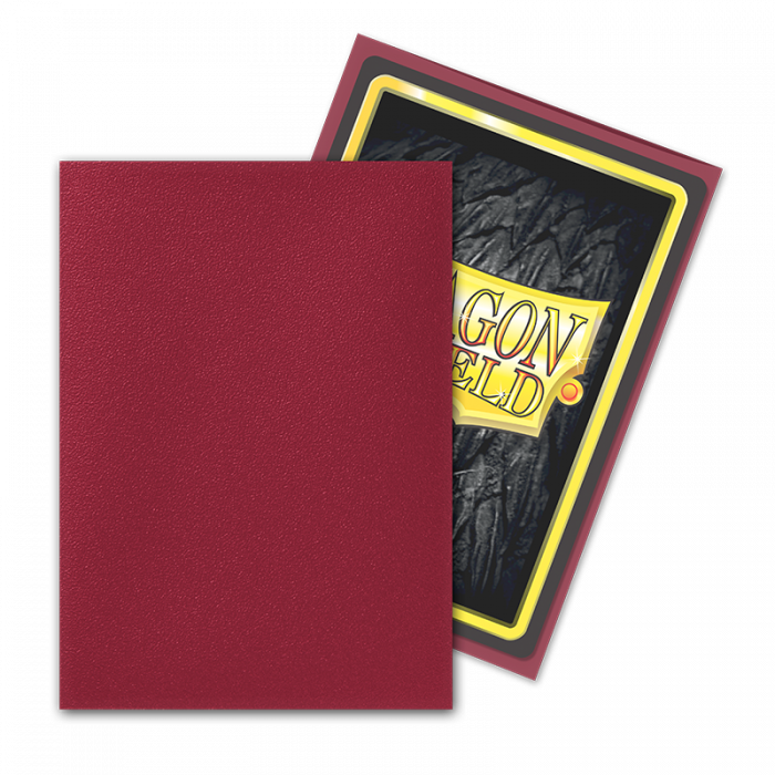 Dragon Shield: Matte Sleeves (100) - Blood Red
