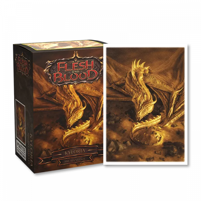Dragon Shield: Brushed Art Sleeves (100) Flesh and Blood Kyoloria