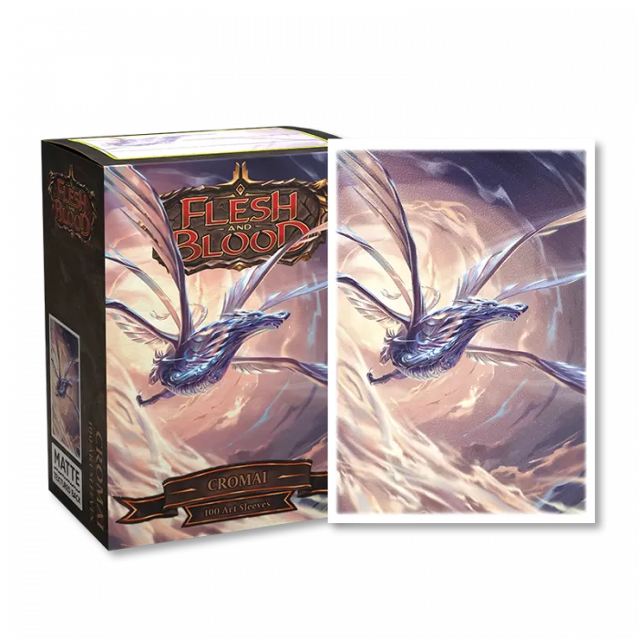 Dragon Shield: Brushed Art Sleeves (100) Flesh and Blood Cromai