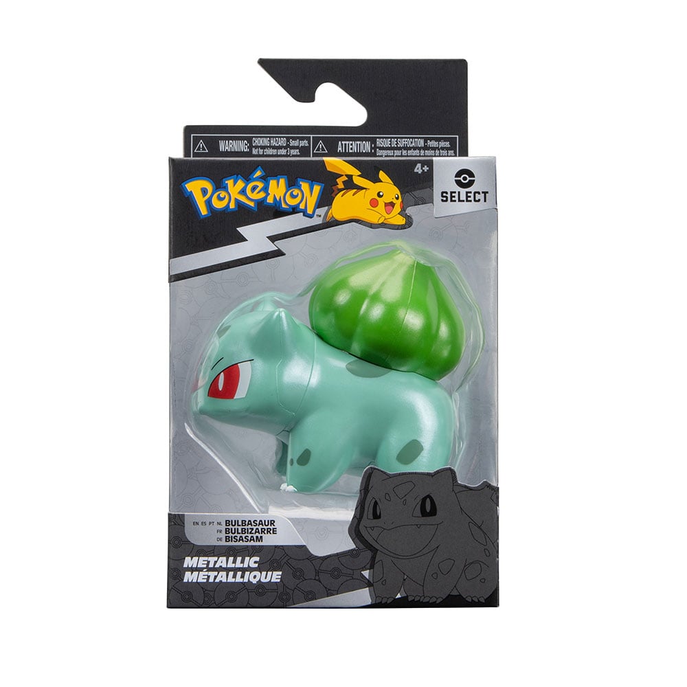 Pokemon: Select Metallic Battle Figure - Bulbasaur