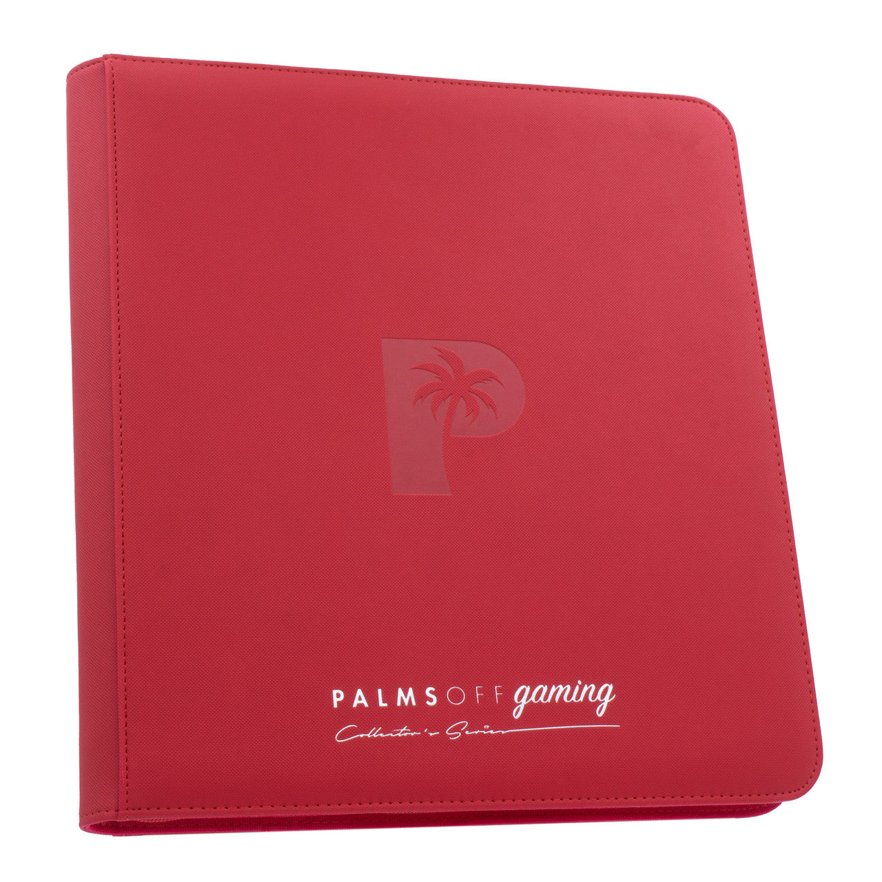 Palms Off: Collector's Series 12 Pocket Zip Binder - Red