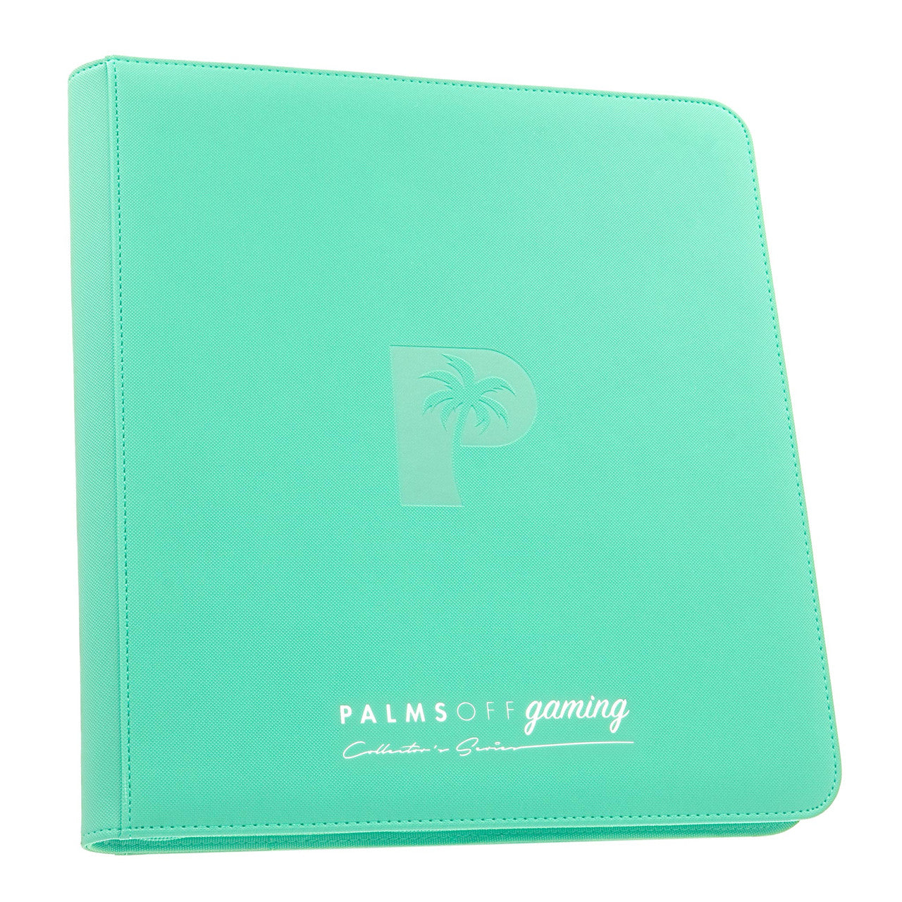 Palms Off: Collector's Series 12 Pocket Zip Binder - Turquoise