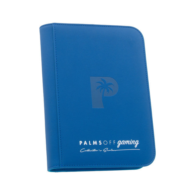 Palms Off: Collector's Series 4 Pocket Zip Binder - Blue