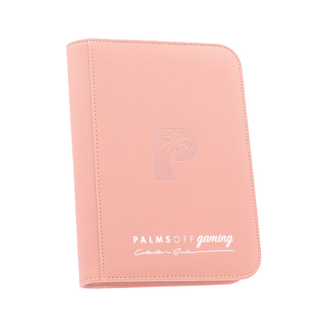Palms Off: Collector's Series 4 Pocket Zip Binder - Pink