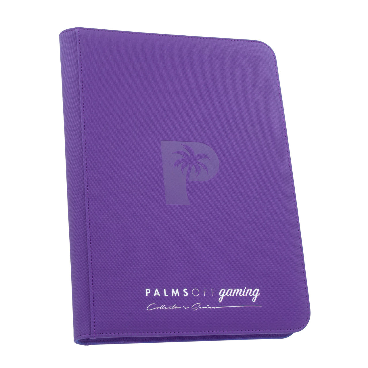 Palms Off: Collector's Series 9 Pocket Zip Binder - Purple