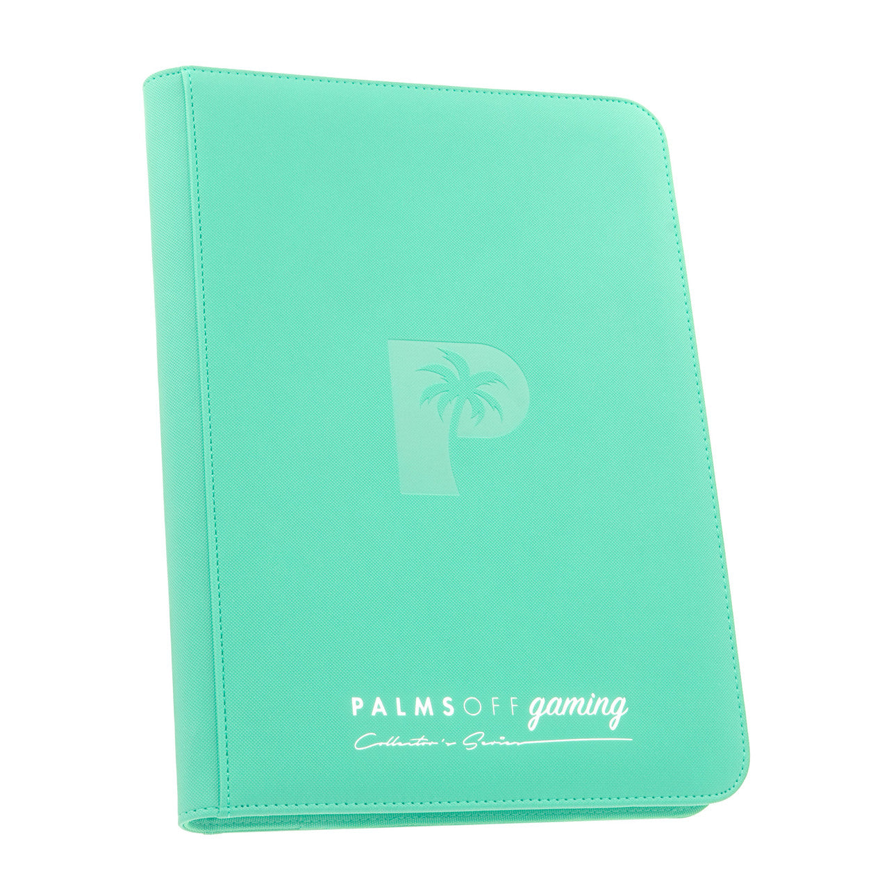 Palms Off: Collector's Series 9 Pocket Zip Binder - Turquoise