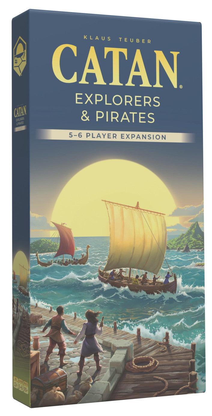 CATAN (6th Edition) Explorers and Pirates 5-6 Player Expansion - Preorder