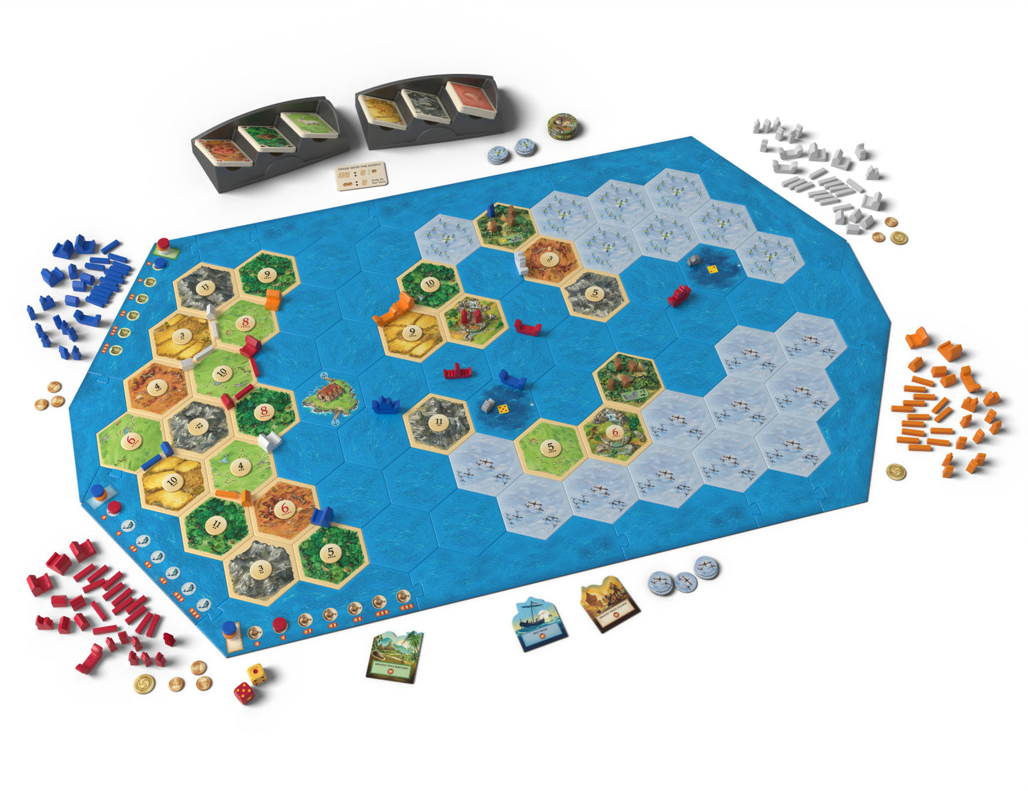 CATAN (6th Edition) Explorers and Pirates (Expansion)