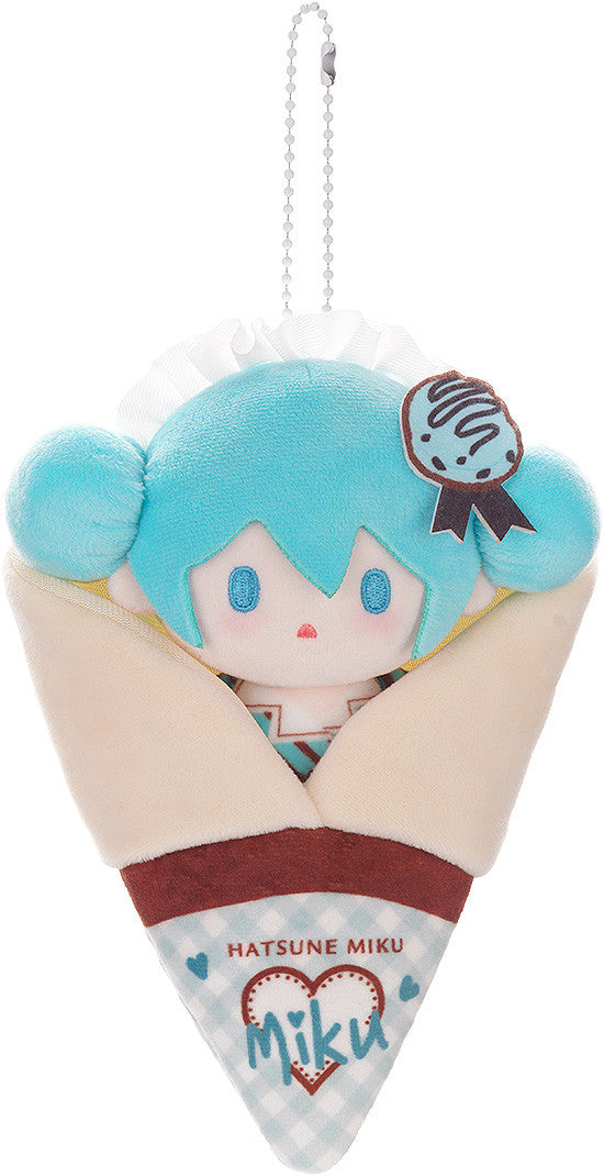 Character Vocal Series 1 Hatsune Miku Crepe Mascot Keychain A