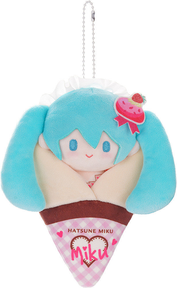 Character Vocal Series 1 Hatsune Miku Crepe Mascot Keychain B