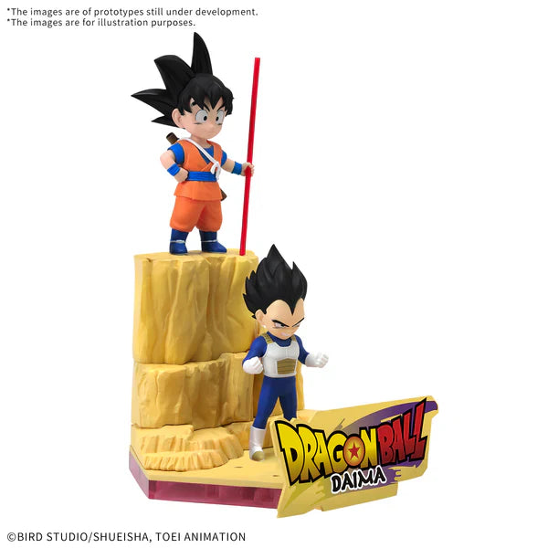 Bandai: Dragon Ball Daima Model Kit - Son Goku (Mini) & Vegeta (Mini)