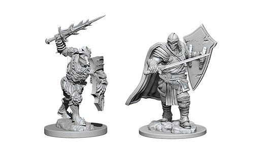 Nolzur's Marvelous Miniatures: Death Knight & Helmed Horror