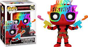 Funko: Deadpool - Birthday Glasses Deadpool 783 Pop!