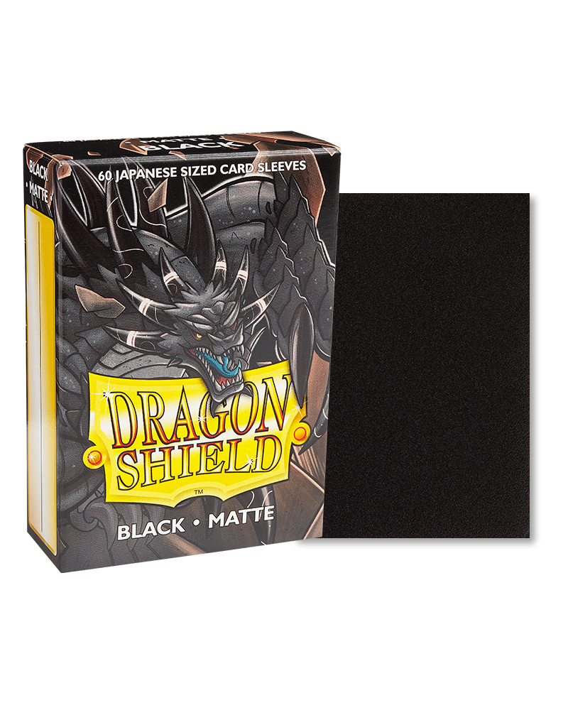 Dragon Shield: Matte Sleeves (60) Black