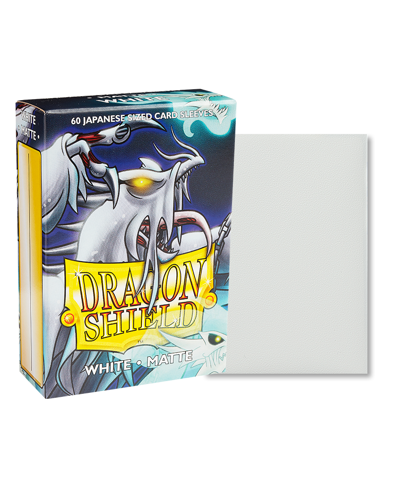 Dragon Shield: Matte Sleeves (60) White