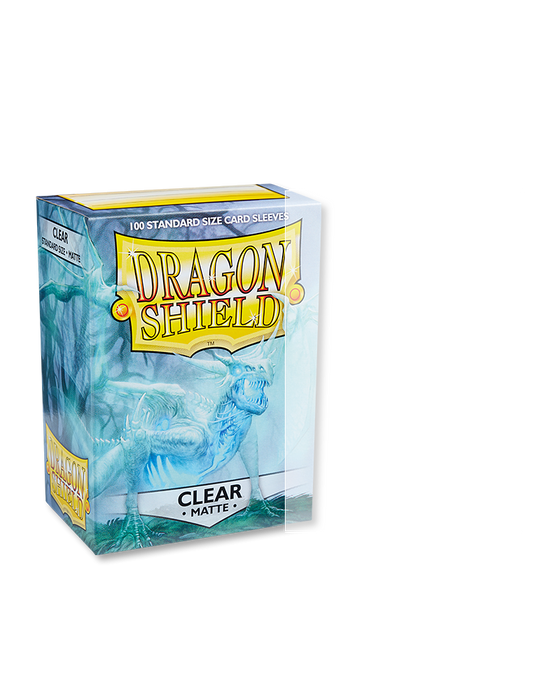 Dragon Shield: Matte Sleeves (100) Clear