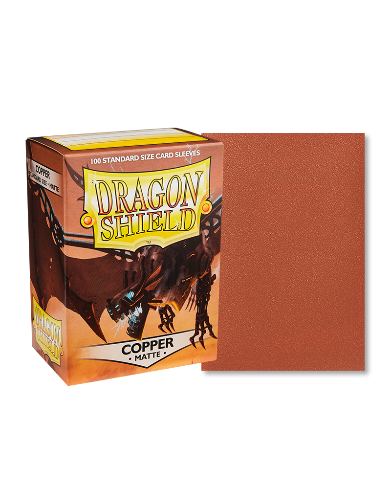Dragon Shield: Matte Sleeves (100) Copper