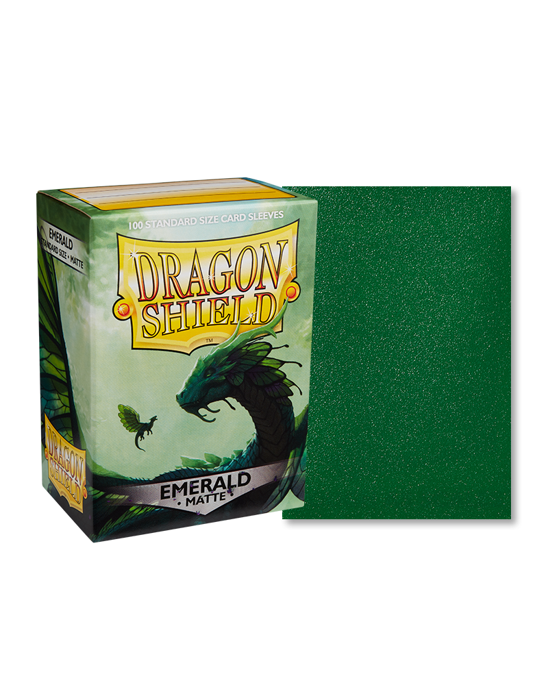 Dragon Shield: Matte Sleeves (100) Emerald