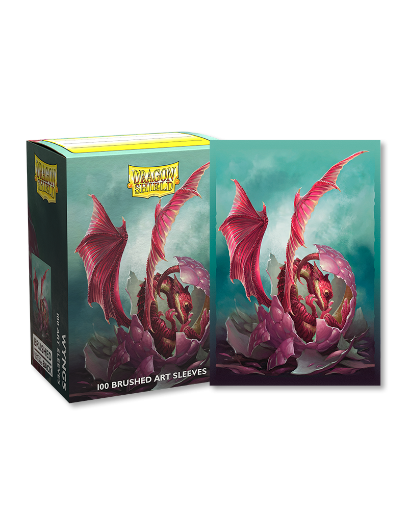 Dragon Shield: Brushed Art Sleeves (100) Wyngs